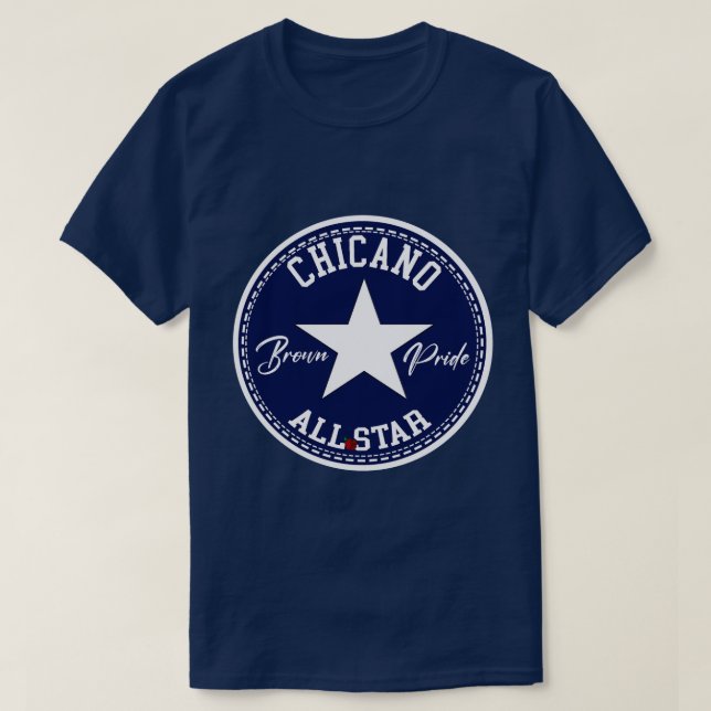 Chicano Alles-Shirt-Shirt "Brown Pride" T-Shirt (Design vorne)