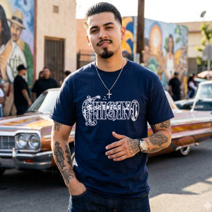 Chicano-Bandana-Druck-T-Shirt T-Shirt
