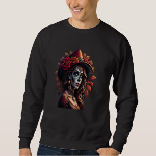 Chicano Chicana La Raza Barrio Kunst, Dichtung und Sweatshirt