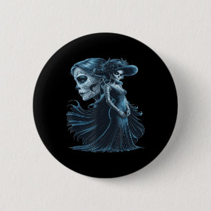Chicano Chicana La Raza Button
