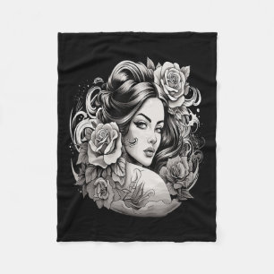 Chicano Chicana La Raza Fleecedecke