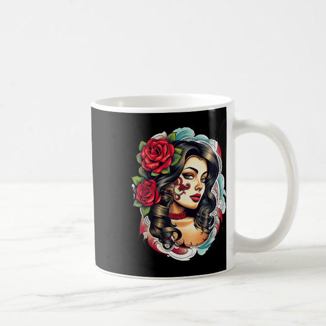 Chicano Chicana La Raza Kaffeetasse (Rechts)