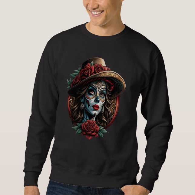 Chicano Chicana La Raza Sweatshirt (Vorderseite)