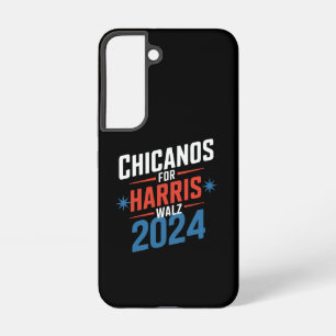 Chicanos für Harris Walz 2024 Präsidentschaftswahl Samsung Galaxy Hülle