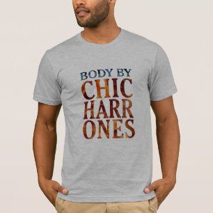 Chicharrones Schweinekörper witziger T - Shirt-De T-Shirt