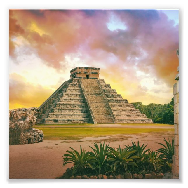 Chichen Itza Foto Erweiterung (Vorne)