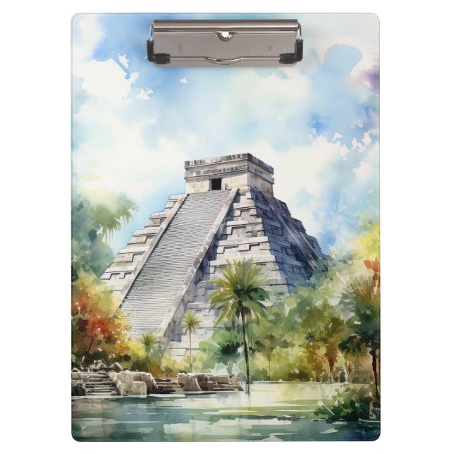 Chichen Itza Klemmbrett (Vorderseite)
