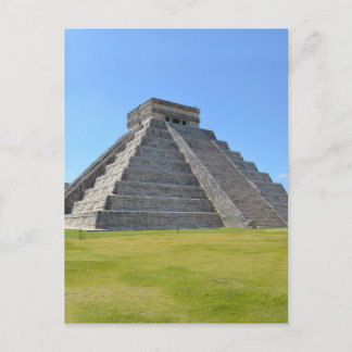 Chichen Itza Mexico Kukulkan Pyramide 7 Wonders Postkarte