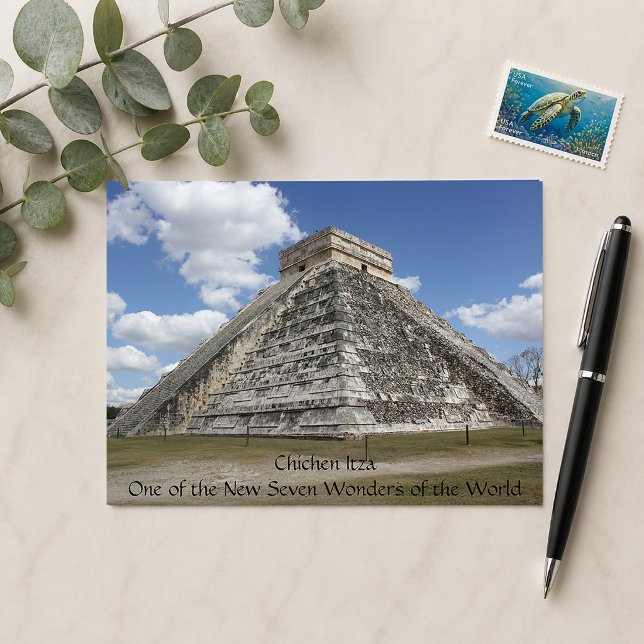 Chichen Itza Mexico Postcard Postkarte (Chichen Itza Mexico Postcard)