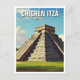 Chichen Itza Mexico Reisen Beach Postkarte