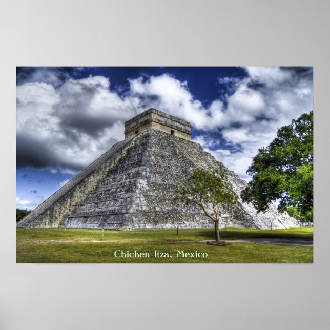 Chichen Itza, Mexiko Poster (Vorne)