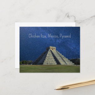 Chichen Itza, Mexiko, Pyramide Postkarte