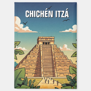 Chichen Itza Mexiko Reise Magnet