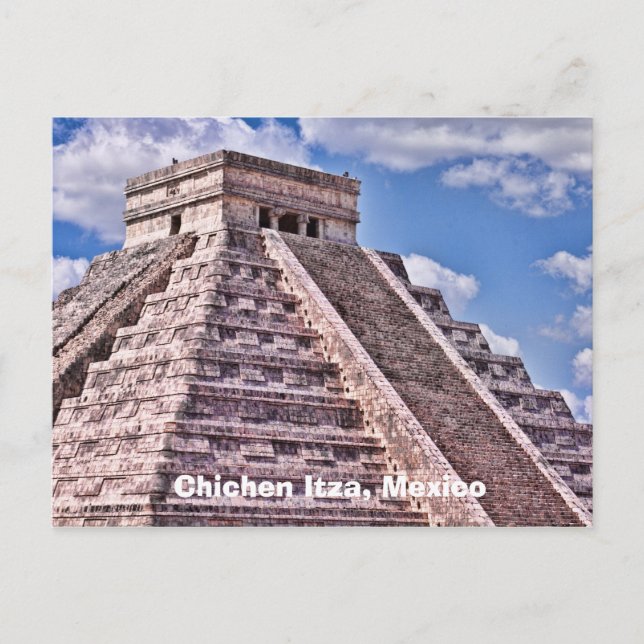 Chichen Itza, Mexique Carte postale (Devant)