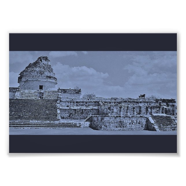 Chichen Itza Observatory Fotodruck (Vorne)