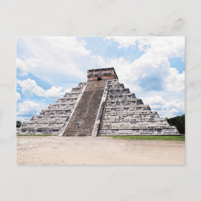 Chichen Itza Postcard Postkarte (Vorderseite)