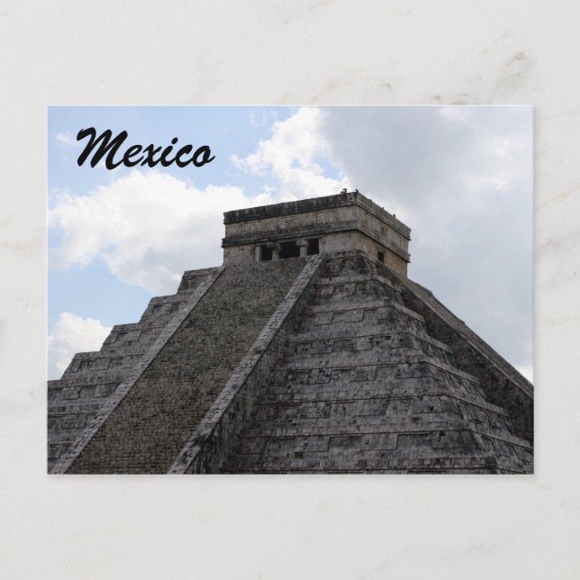 Chichen itza postkarte (Vorderseite)