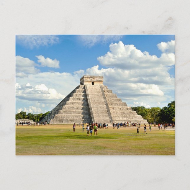 Chichén Itzá Postkarte (Vorderseite)