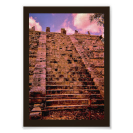 Chichen Itza Treppe Fotodruck