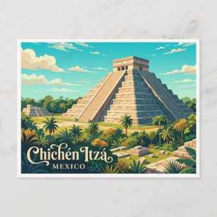 Chichén Itzá Valladolid Mexiko Postkarte