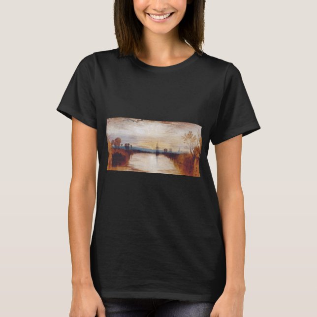 Chichester Canal von Joseph William Turner T-Shirt (Vorderseite)