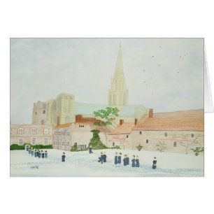 Chichester-Kathedrale und Besuchschor