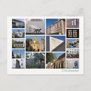 Chichester-Multibild Postkarte
