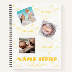 Chick 1er anniversaire Baby Milestone Livre d'or