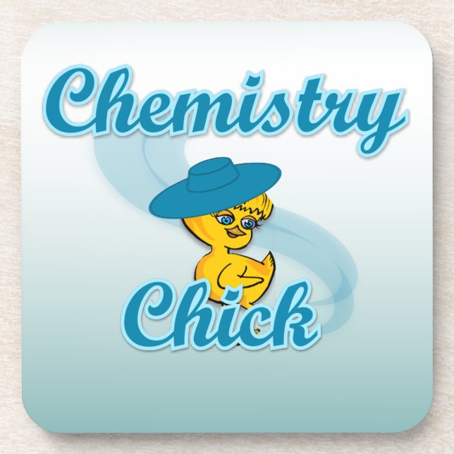 Chick #3 getränkeuntersetzer (Vorderseite)