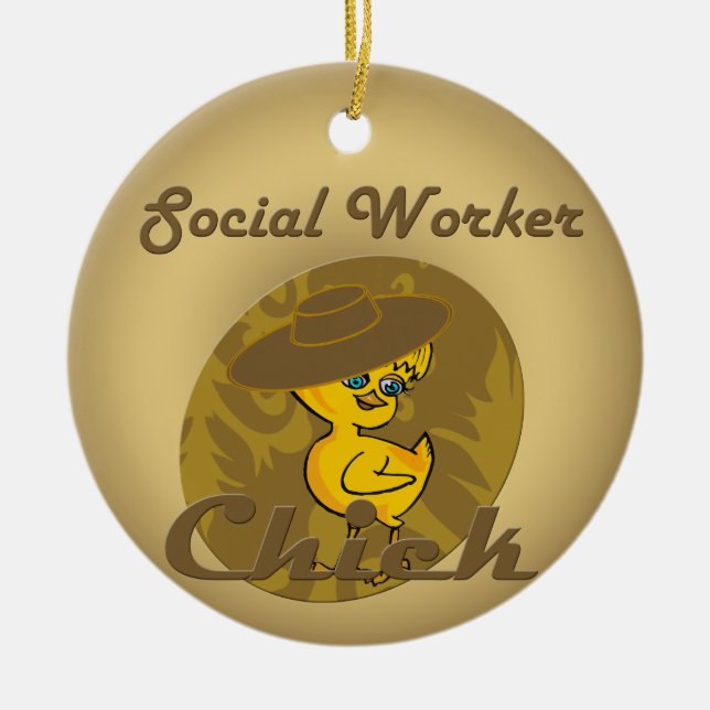 Chick #6 keramikornament (Vorne)