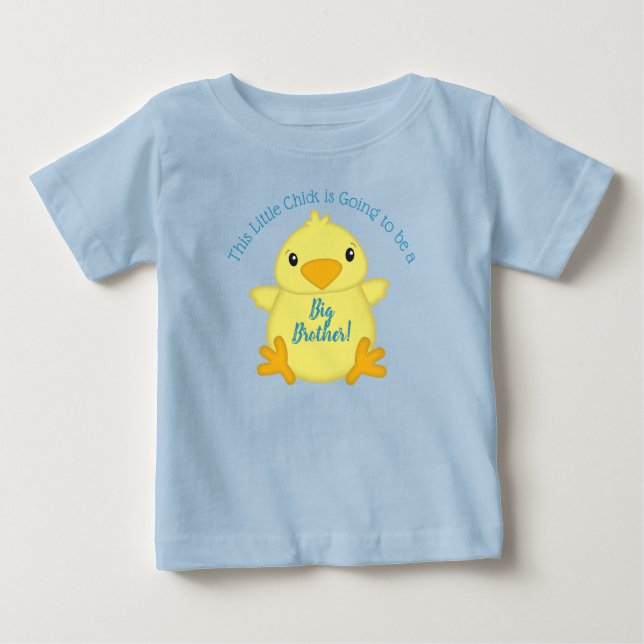 Chick Baby Showblau T-shirt (Vorderseite)