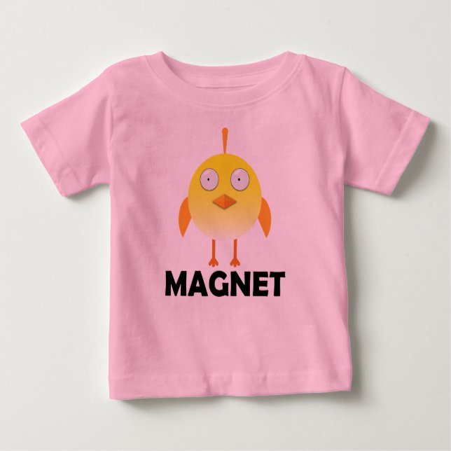 Chick Magnet - Baby Fine Jersey T - Shirt (Vorderseite)