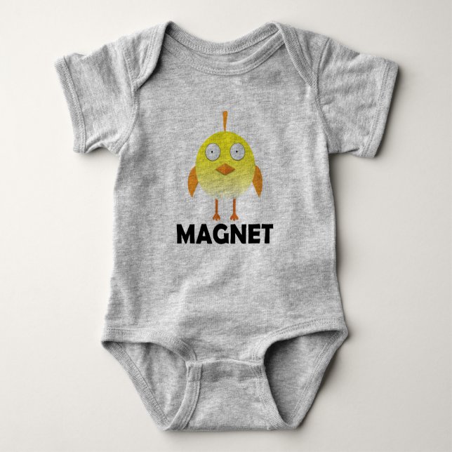 Chick Magnet - Baby Jersey Bodysuit Strampler (Vorderseite)