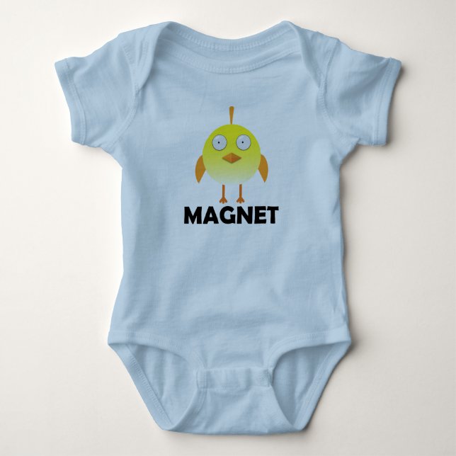 Chick Magnet - Baby Jersey Bodysuit Strampler (Vorderseite)