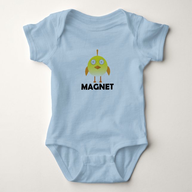 Chick Magnet - Baby Jersey Bodysuit Strampler (Vorderseite)