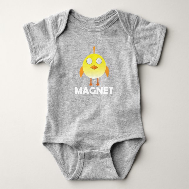 Chick Magnet - Baby Jersey Bodysuit Strampler (Vorderseite)