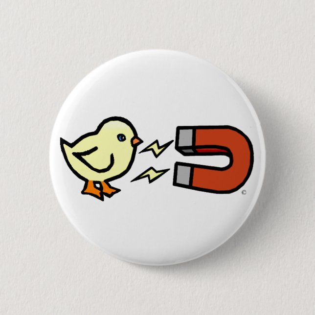 Chick Magnet Button (Vorderseite)