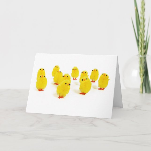 Chick-Magnet Chillout mit meinen Piepen lustiges F Karte (Vorderseite)