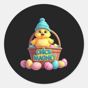 Chick Magnet! Osterfest mit unserem köstlichen Ba Runder Aufkleber