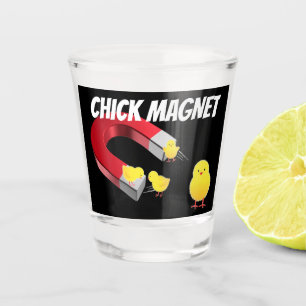 CHICK Magnet Schnapsglas