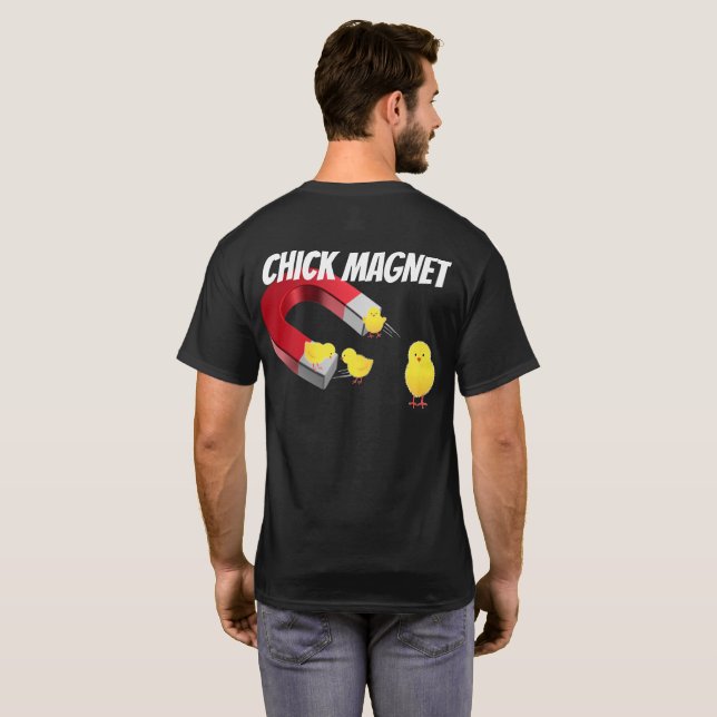 CHICK Magnet T-Shirt (Schwarz voll)