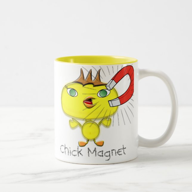 Chick Magnet Tasse (Rechts)