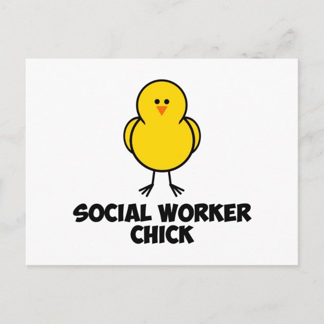 Chick Postkarte (Vorderseite)