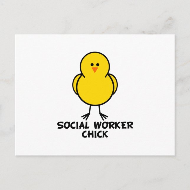 Chick Postkarte (Vorderseite)