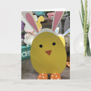 CHICK SENDS **EASTER WISHER** KARTE