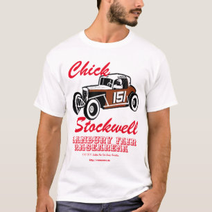 Chick Stockwell Old Time Race Car Racearena T-Shir T-Shirt