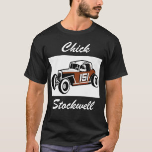 Chick Stockwell Oldtimer-Rennwagen-Rennarena T-Shirt