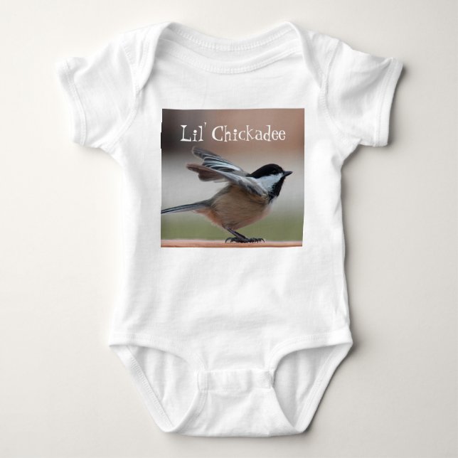 Chickadee Baby Strampler (Vorderseite)