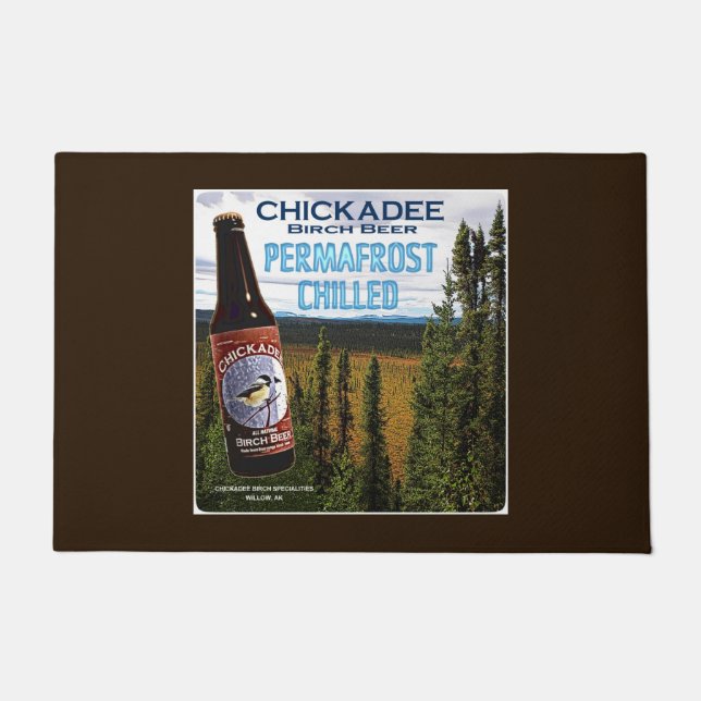 Chickadee Birch Beer Fußmatte (Vorderseite)