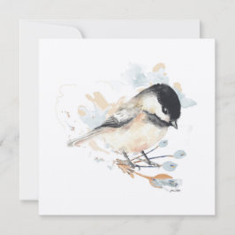 Chickadee Bird Art